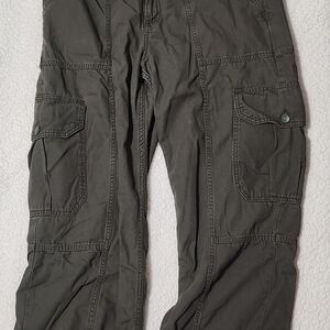 Aeropostale Men's Dark Green Cargo Pants